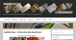 Desktop Screenshot of leadbitterglass.co.uk
